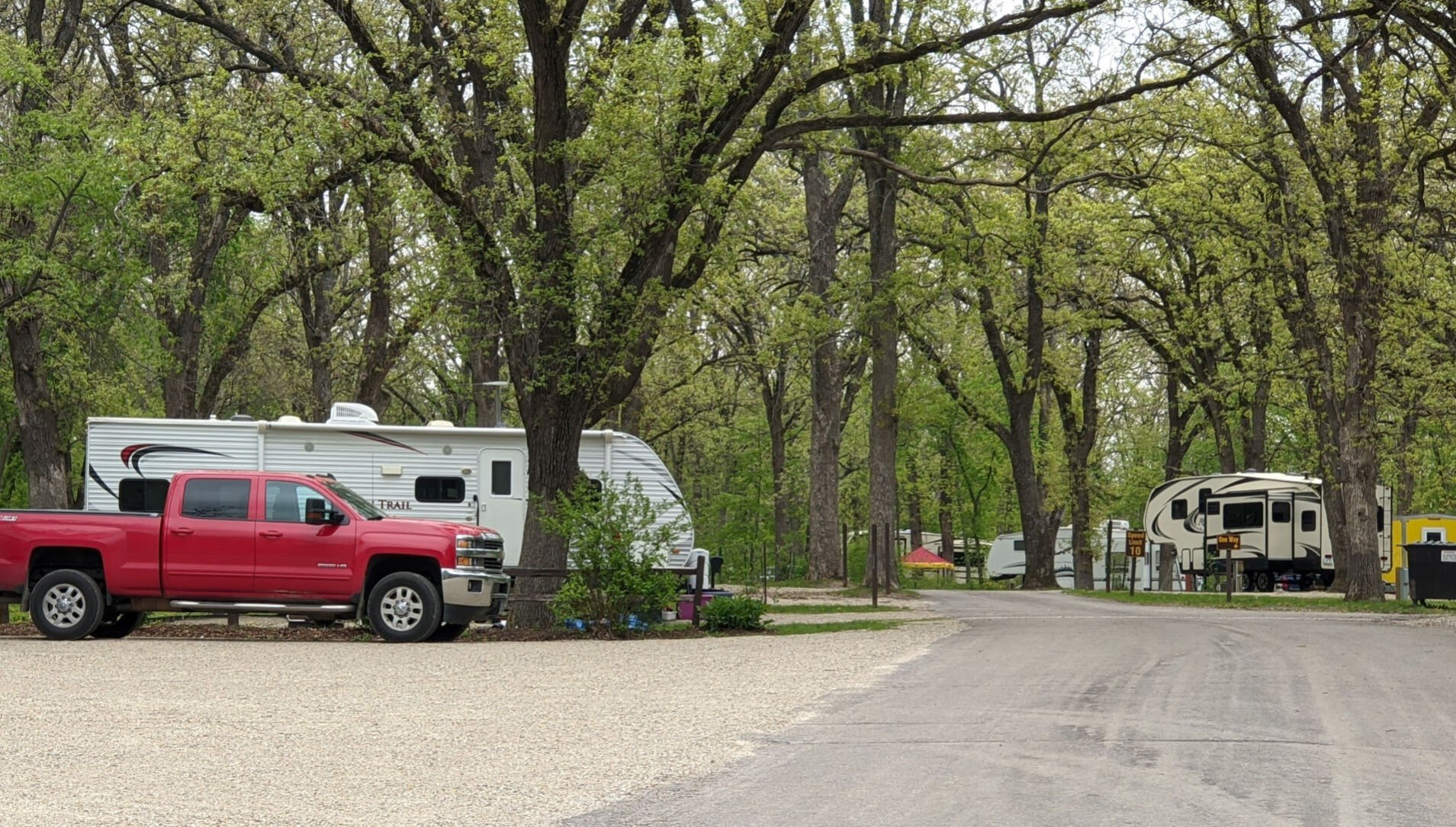Clear Lake travel - McIntosh Woods camping